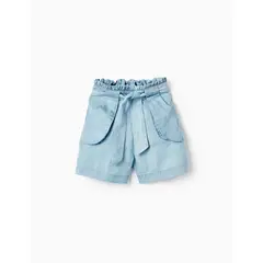 ZIPPY - Short Denim Cinturón