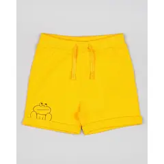 LOSAN - Bermuda Estampado Sapito Mostaza