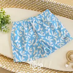 ZIPPY - Bermuda Bolsillo Estampado Azul