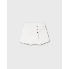 ZIPPY - Falda Short Botones Blanco Zippy®