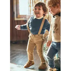 MAYORAL - Pantalón con Tirantes Beige