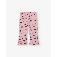 LOSAN - Pantalón Animal Print Rosa