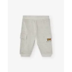 LOSAN - Pantalón Jogger Gris Claro Con Bolsillo Lateral