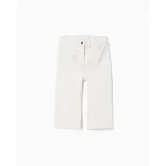 ZIPPY - Pantalón Resorte Bolsillos Blanco