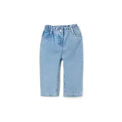 ZIPPY - Pantalón Resorte Denim Claro