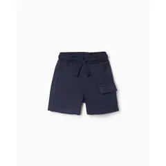 ZIPPY - Bermuda Sudadera Bolsillo Navy