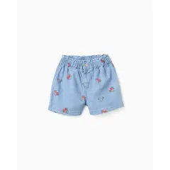 ZIPPY - Short Estampado Minnie Denim