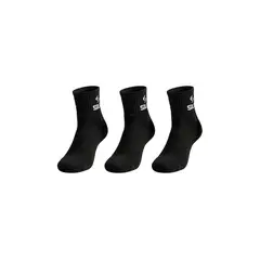 SIUX - Pack 3 Calcetines Basic 26 Caña Media 200121 Negro - S