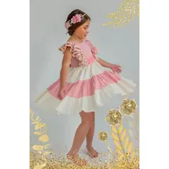 OTRAS MARCAS - Vestido Para Niña Combinado Generosa Lilo