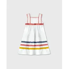 NANAI - Vestido Datelles Bordado Colores