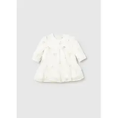 MAYORAL - Vestido Ceremonia Tul Flores Blanco