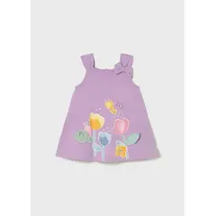 MAYORAL - Vestido Estampado Flores Lila