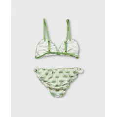 ZIPPY - Vestido de Baño Volantes Verde Zippy®