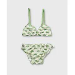 ZIPPY - Vestido de Baño Volantes Verde Zippy®