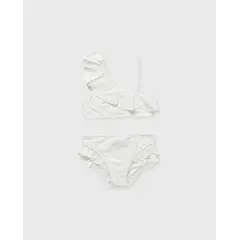ZIPPY - Vestido de Baño Volantes Blanco Zippy®