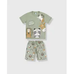 KYLY - Pijama Bermuda Hello Animals