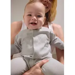 MAYORAL - Pijama sin Pie Bordado Patos Gris