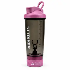 VITTORIA - Termo Shaker Eléctrico Botella 700ml Led Recargable Usb