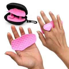 VITTORIA - Calleras Agarre Silicona Gym Pesas Barra Guantes Almohadilla