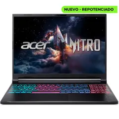 ACER - PORTATIL NITRO V 16S AI RYZEN 7 260 SSD 1TB RAM 64GB RTX 5060 8GB