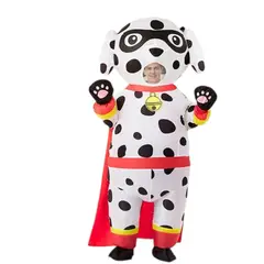 GENERICO - Disfraz Infantil Perro Dálmata Con Capa Para Niños Carnaval Fiesta