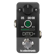 TC ELECTRONIC - Pedal Looper Estéreo DITTO+ STEREO LOOPER para Guitarra