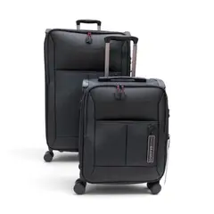 SWISSBRAND - Set De 2 Maletas Aura-Gris Oscuro
