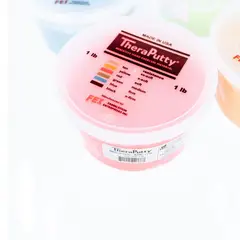 MOVIFIT - Plastilina Terapéutica CanDo TheraPutty para Ejercicios, Resistencia Firme, Color Azul