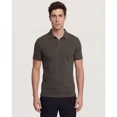 OSTU - Polo Para Hombre Cuello Tejido Verde #60110885