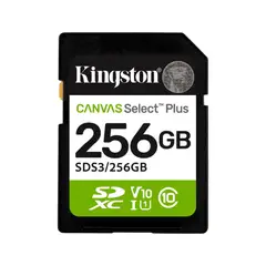 KINGSTON - Memoria SD Canvas Select Plus de 256GB