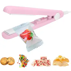 GENERICO - Sellador Térmico De Bolsas Portátil 17,5 cm, Mini Selladora Eléctrica Para Alimentos 20W