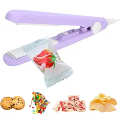 GENERICO - Sellador Térmico De Bolsas Portátil 17,5 cm, Mini Selladora Eléctrica Para Alimentos 20W