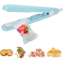 GENERICO - Sellador Térmico De Bolsas Portátil 17,5 cm, Mini Selladora Eléctrica Para Alimentos 20W