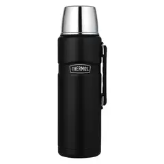 THERMOS - Termo King Negro 12L Acero Inoxidable Conserva Temperatura 24H
