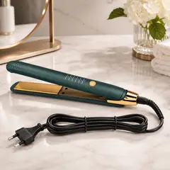 GENERICO - Plancha De Cabello Ezra EZ-2021 Alisadora Antifrizz Para Cabello Seco Y Húmedo