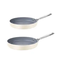BERGNER - SET X 2 SARTENES RETRO (SARTEN 20 Y 24CMS)