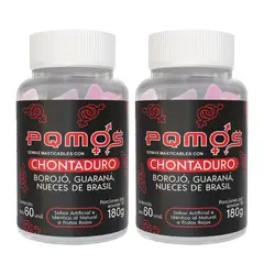 INTERLIGHT - Gomas de Borojó y Chontaduro con Guaraná - Energizante Natural x2