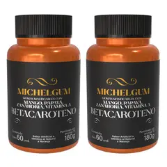 INTERLIGHT - Gomas de Betacaroteno con Vitamina A - Apoyo para la Piel y Acción Antioxidante x2