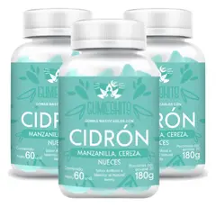 INTERLIGHT - Gomitas de Cidrón Sabor Menta - Relajación Natural y Bienestar Diario x3