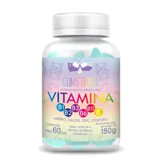 INTERLIGHT - Multivitamínico para Niños con Vitaminas B1, B2, B3, B6, B12 y Vitamina C en Gomas