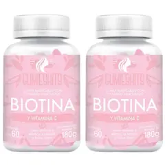 INTERLIGHT - Gomas de Biotina y Vitamina E - Belleza de la Piel y Antioxidantes x2