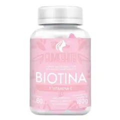 INTERLIGHT - Biotina con Colágeno Hidrolizado y Vitamina E en Gomas - Cabello Fuerte y Saludable