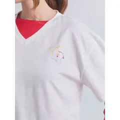 JULIANA SANCHEZ - Camiseta Made in Colombia - Marfil