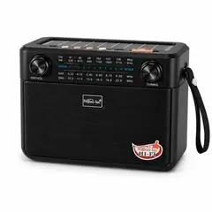 NANO-TEC - Radio Parlante Portátil 60w Bluetooth Panel Solar