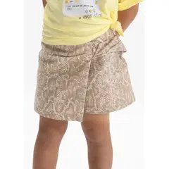 MAYORAL - Falda Animal Print Café
