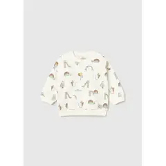 MAYORAL - Saco Estampado Caracol Crema