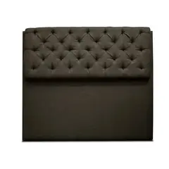 MUEBLES ONLINE - Cabecero de piso dreamer lino café 160 cms