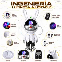 GENERICO - Proyector Galaxia Conejo Astronauta