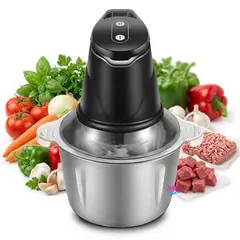 JAYSTORE - Procesador Alimentos Electrico Picatodo Verduras Carne Cocina Picador Triturador Comida