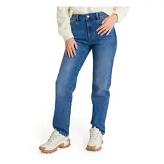 CAT - Pantalon Mujer DENIM HIGH-RISE STR Azul